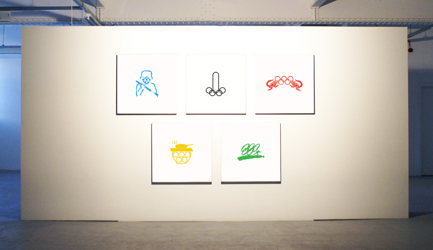 Faster Higher Stronger installation view